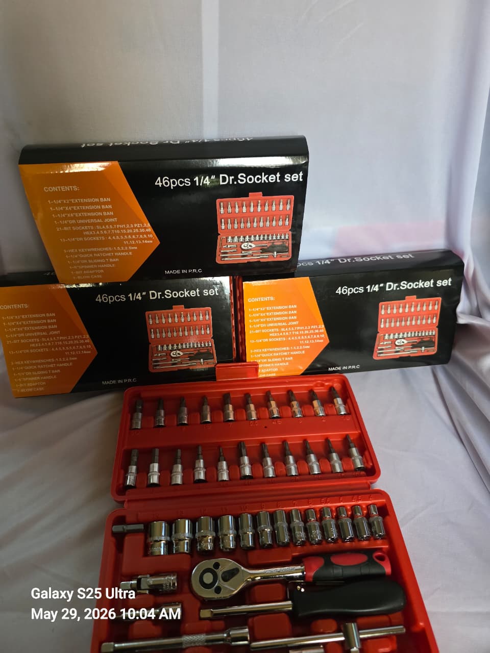 46pcs socket set