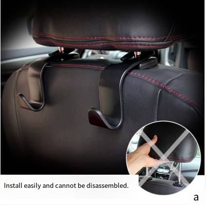 Car hook, rear seat back hook, hidden multifunctional car interior, creative items, car mounted small hook