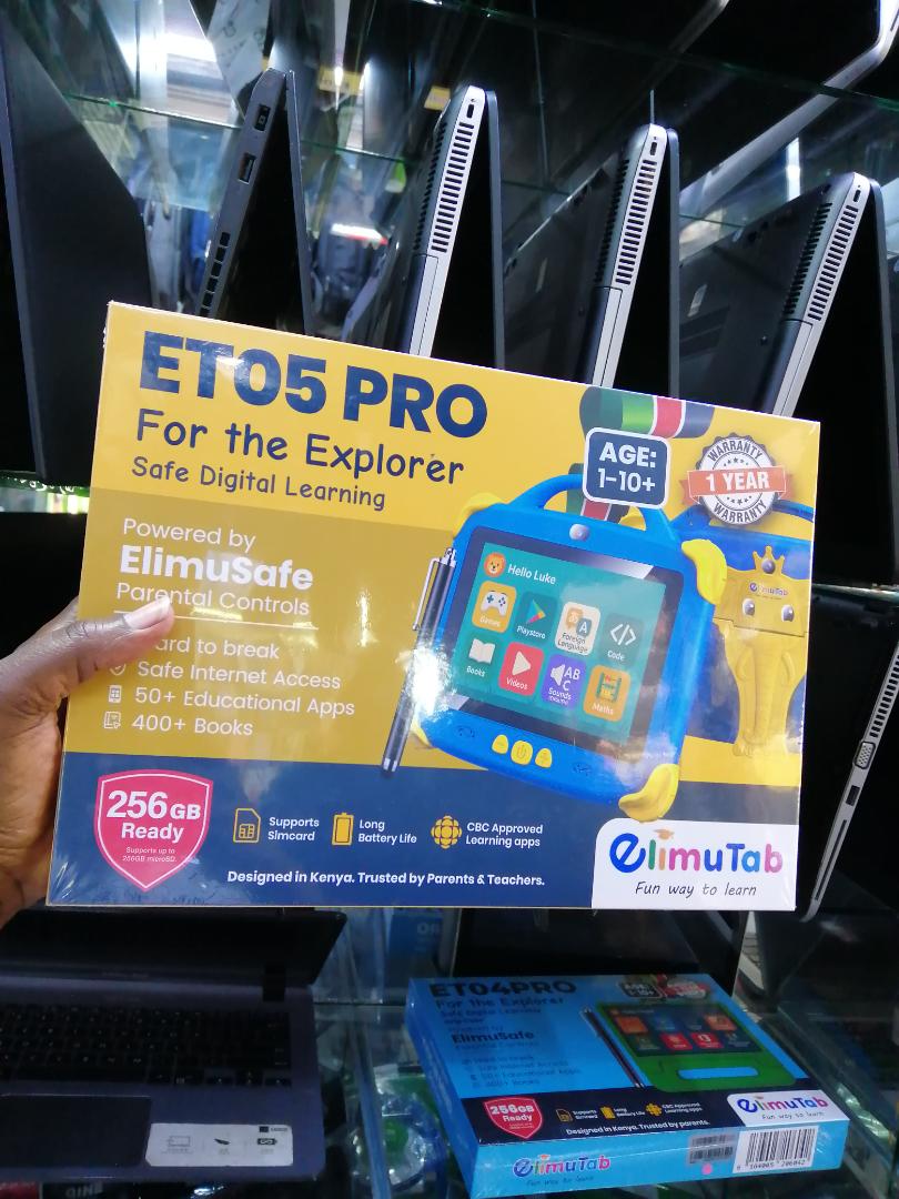 ELIMU TAB ET04PRO ANDROID 10 7"SCREEN 4G WIFI AVAILABLE AND SIMCARD SUPPORT WITH 32GB EXPANDABLE AND TOUCH PEN
