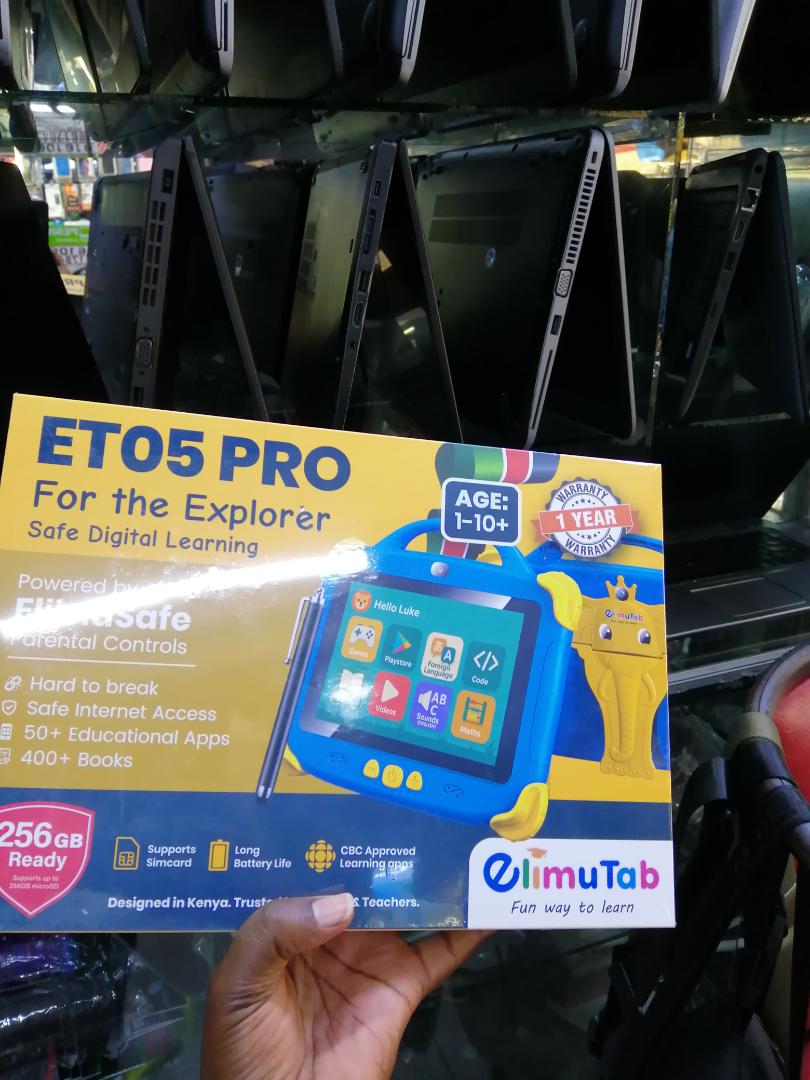 ELIMU TAB ET04PRO ANDROID 10 7"SCREEN 4G WIFI AVAILABLE AND SIMCARD SUPPORT WITH 32GB EXPANDABLE AND TOUCH PEN