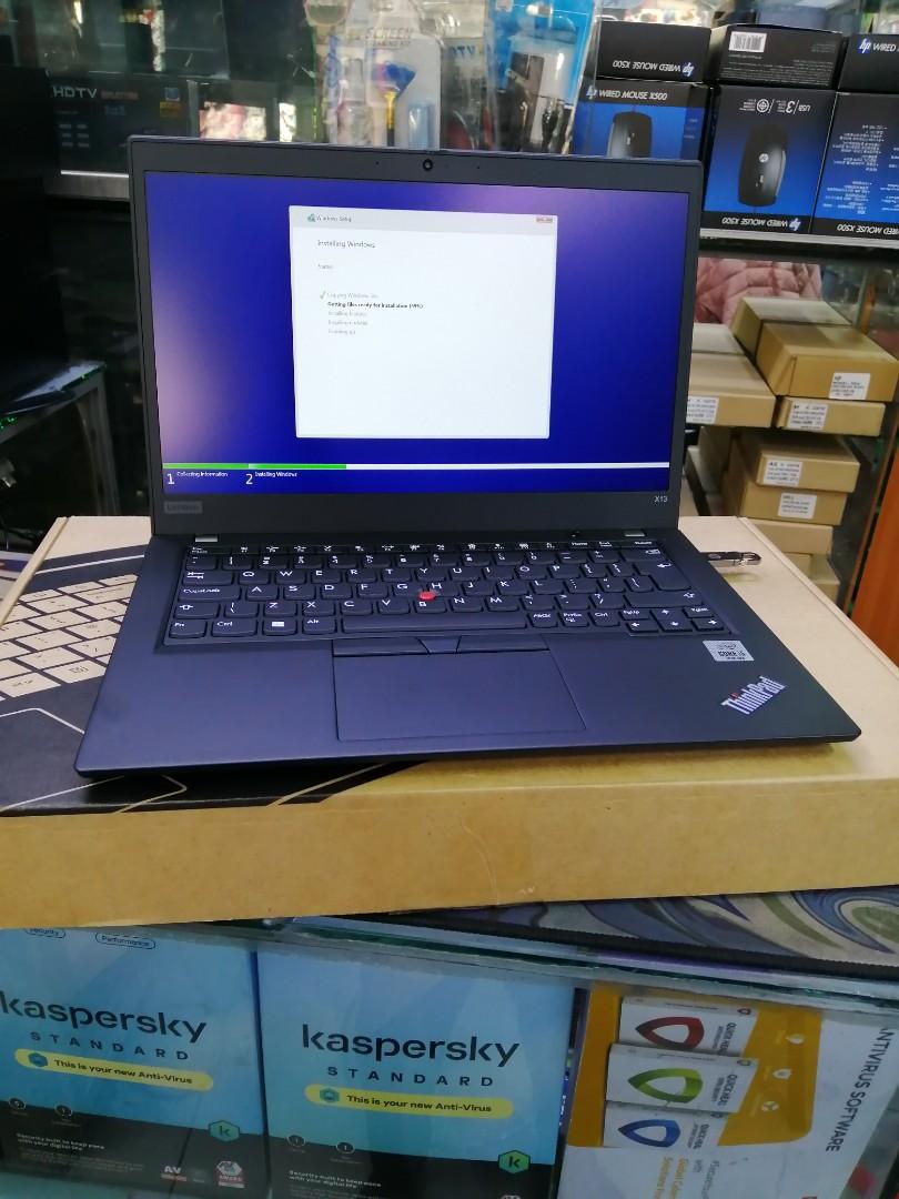 BRAND NEW LAPTOPS LENOVO THINKPAD X13 16GBRAM G1 256SSD 10TH GENERATION 13.6'' TOUCH SCREEN DISPLAY WITH 6M OF WARRANTY