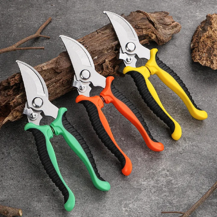 Sharp gardening shears, fruit tree pruning shears, garden and landscape flower trimming shears, household flower shears, pruning flower scissors