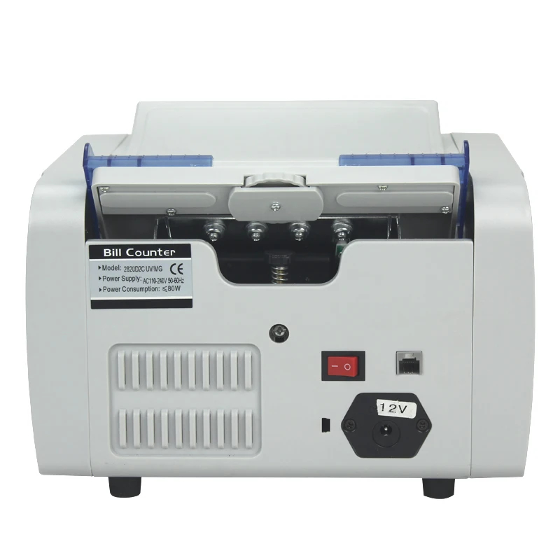 Xindabill High Speed Money Counter Machine with Fast Count, Dollar, Euro UV/MG/IR/DD/DBL/HLF/CHN Counterfeit Detection Bill Counter