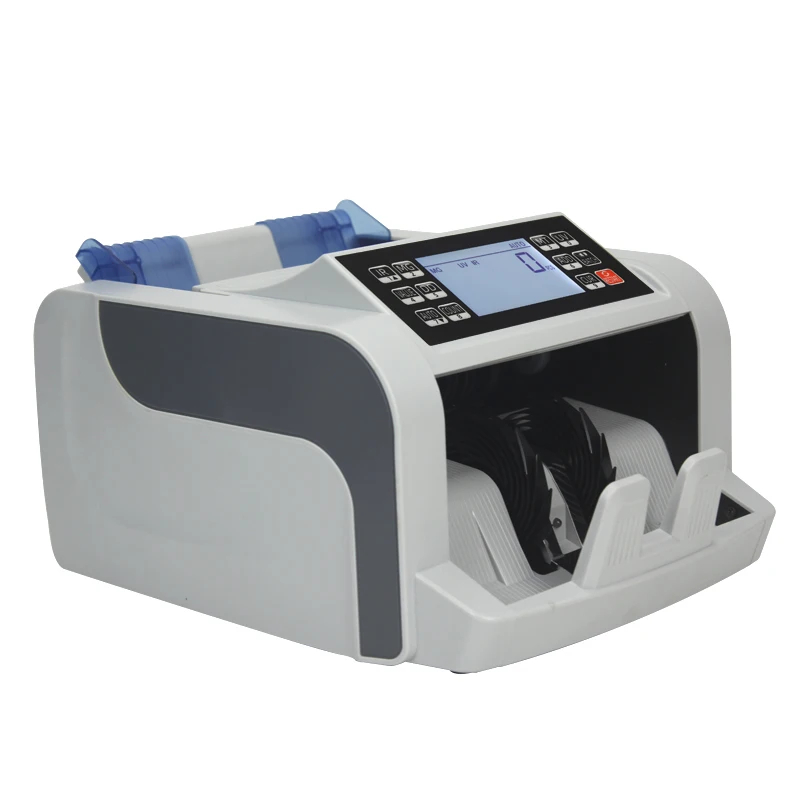 Xindabill High Speed Money Counter Machine with Fast Count, Dollar, Euro UV/MG/IR/DD/DBL/HLF/CHN Counterfeit Detection Bill Counter