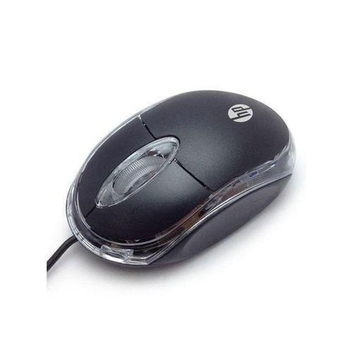 HP Wired USB Optical Mouse – High Precision, Plug & Play, Perfect for Office, Students & as a Reliable Backup-HP HP Wired Optical Mouse - USB, Black, Ergonomic Design