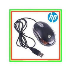 HP Wired USB Optical Mouse – High Precision, Plug & Play, Perfect for Office, Students & as a Reliable Backup-HP HP Wired Optical Mouse - USB, Black, Ergonomic Design