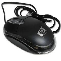 HP Wired USB Optical Mouse – High Precision, Plug & Play, Perfect for Office, Students & as a Reliable Backup-HP HP Wired Optical Mouse - USB, Black, Ergonomic Design