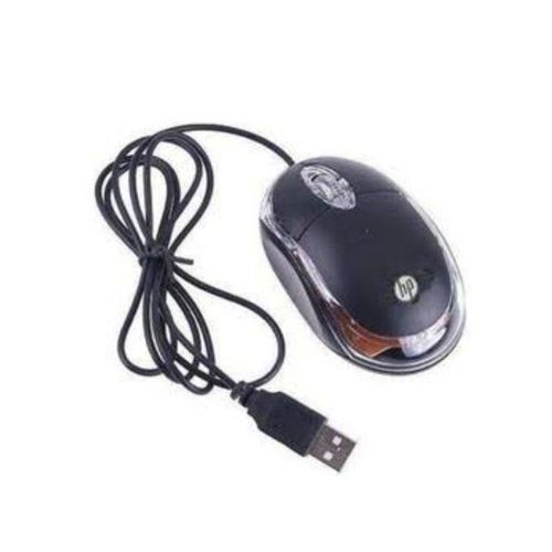 HP Wired USB Optical Mouse – High Precision, Plug & Play, Perfect for Office, Students & as a Reliable Backup-HP HP Wired Optical Mouse - USB, Black, Ergonomic Design