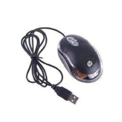 HP Wired USB Optical Mouse – High Precision, Plug & Play, Perfect for Office, Students & as a Reliable Backup-HP HP Wired Optical Mouse - USB, Black, Ergonomic Design