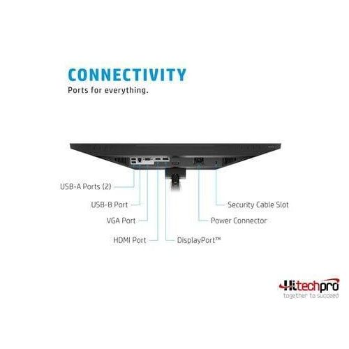 (BUY & GET FREE MOUSE ,DISPLAY CABLE And VGA CABLE) STYLISH LATEST EDITION  HP 24 Inch Full HD Monitor 1080P Edge to Edge Display Adjustable Stand Wide Screen IPS Monitor for Office Home ,Gaming