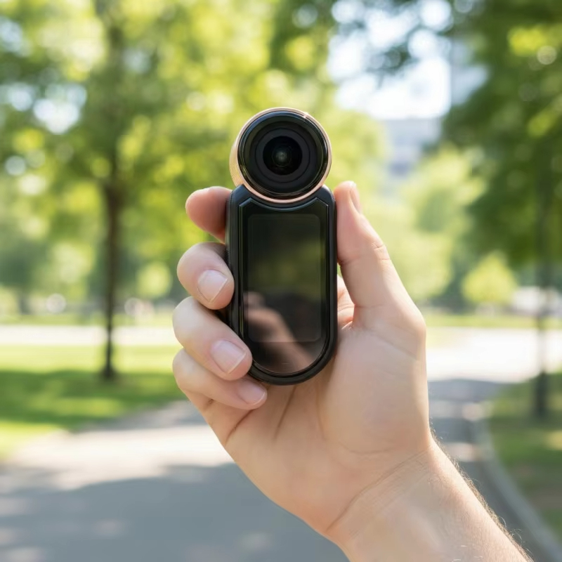 New Action Thumb Camera 2.7k HD Wide Angle Outdoor Cycling Electric Motorcycle Driving Portable Pocket Video Recorder