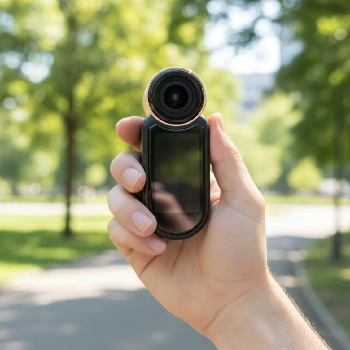 New Action Thumb Camera 2.7k HD Wide Angle Outdoor Cycling Electric Motorcycle Driving Portable Pocket Video Recorder