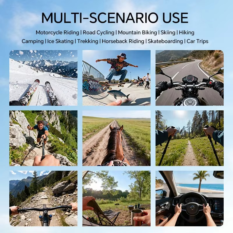 New Action Thumb Camera 2.7k HD Wide Angle Outdoor Cycling Electric Motorcycle Driving Portable Pocket Video Recorder