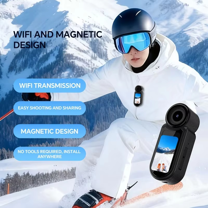 New Action Thumb Camera 2.7k HD Wide Angle Outdoor Cycling Electric Motorcycle Driving Portable Pocket Video Recorder