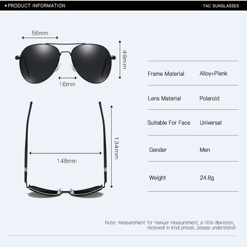 Night Vision Polarized Sunglasses for Men Women Outdoor Sports Driving Fishing Yellow Lens Metal Sun Glasses Eyewear Goggle 2026
