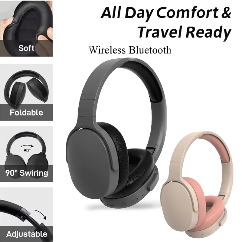 Wireless Headphones Bluetooth 5.3 P2961 Original Earphone For Samsung Iphone Stereo HIFI Headset Game Earbuds With Microphone