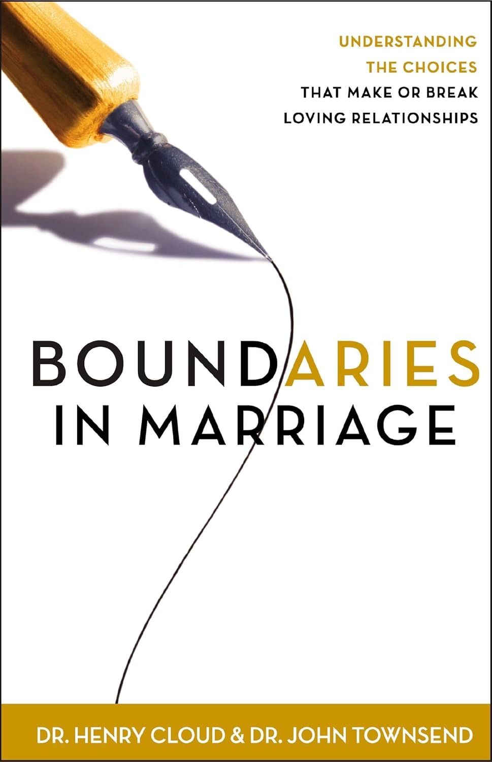 Boundaries in Marriage: Understanding the Choices That Make or Break Loving Relationships Book By Dr. Henry Cloud & Dr. John Townsend