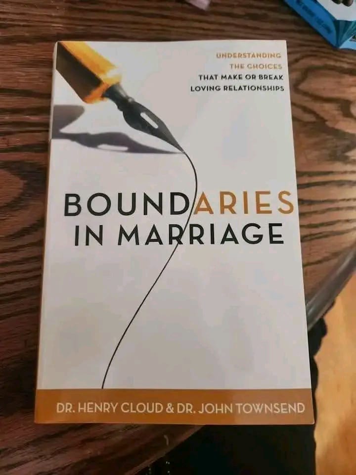 Boundaries in Marriage: Understanding the Choices That Make or Break Loving Relationships Book By Dr. Henry Cloud & Dr. John Townsend