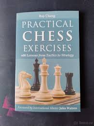 Practical Chess Exercises: 600 Lessons from Tactics to Strategy by Ray Cheng is an instructional chess training book featuring a large collection of puzzles designed to improve board vision