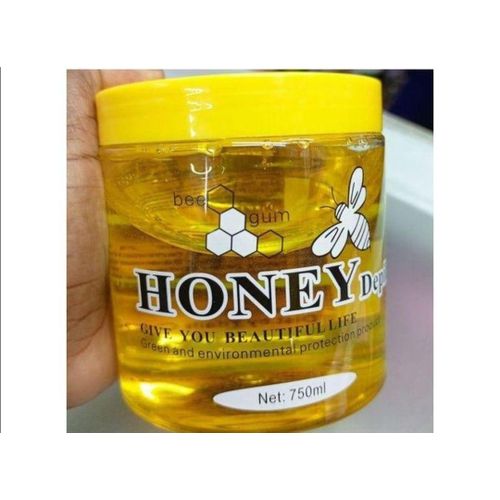 Honey Depilation Bee Gum Hair Waxing Gel Its honey-based gel formula spreads easily in a thin layer firmly gripping even short and stubborn hairs for efficient removal from the root leaves skin smooth