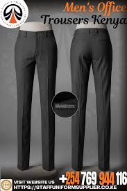 3-Pack Men's Official Trousers – Premium Formal Dress Pants for Men, Comfortable Fit with Multi-Color Options (Sizes 30–36)