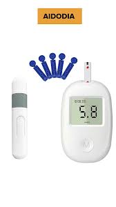 Digital Blood Glucose Monitoring Kit – Glucometer with 50 Test Strips, 50 Lancets & Lancing Device for Fast and Accurate Daily Diabetes Testing