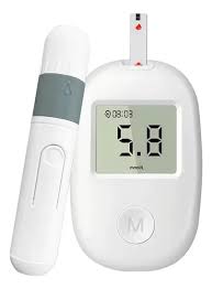 Digital Blood Glucose Monitoring Kit – Glucometer with 50 Test Strips, 50 Lancets & Lancing Device for Fast and Accurate Daily Diabetes Testing