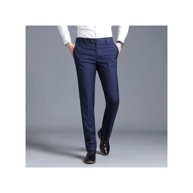 3-Pack Men's Official Trousers – Premium Formal Dress Pants for Men, Comfortable Fit with Multi-Color Options (Sizes 30–36)