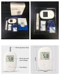 Digital Blood Glucose Monitoring Kit – Glucometer with 50 Test Strips, 50 Lancets & Lancing Device for Fast and Accurate Daily Diabetes Testing
