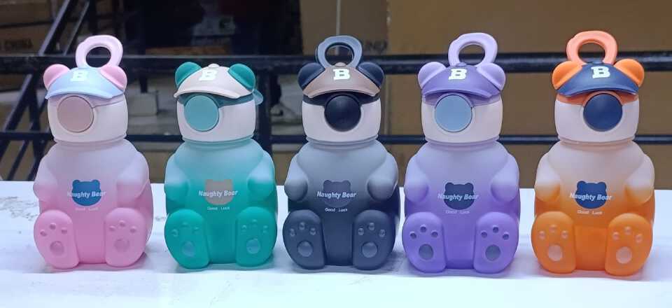 NEW ARRIVALS🔥🔥🔥Generic FANCY TEDDY BEAR WATER BOTTLES  NOW  AVAILABLE!!!!!