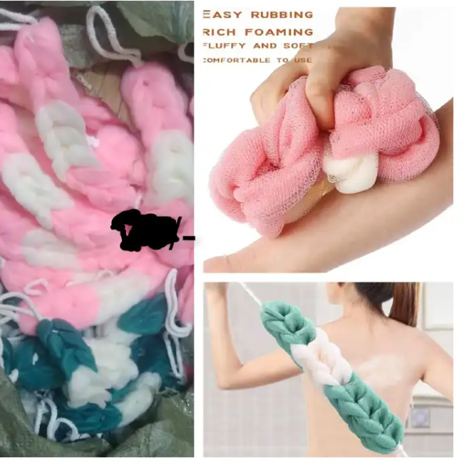 Bath Sponge Soft Exfoliating Body Sponge Gentle Skin Cleansing Shower And Bath Scrubber Durable Quick Dry Foam Sponge For Daily Use Spa Home Bathroom Essential Lightweight Design