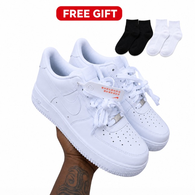Offer Offer Quality Nike Air Force 1 White Sneakers for Men and Women High Quality Casual and Street Style Shoes Durable Comfortable for Everyday Wear Official Store Trusted Seller Fast Shipping Now