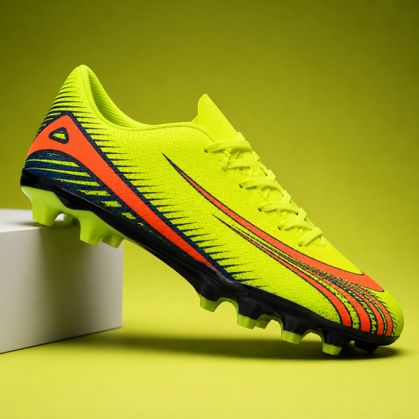 Football Boots for Men, Men's, Boys & Unisex Soccer Cleats, Lightweight Training & Match Football Shoes, Outdoor Turf Sports Boots, Non-Slip Grip, Durable, Breathable, Comfortable Football Shoes