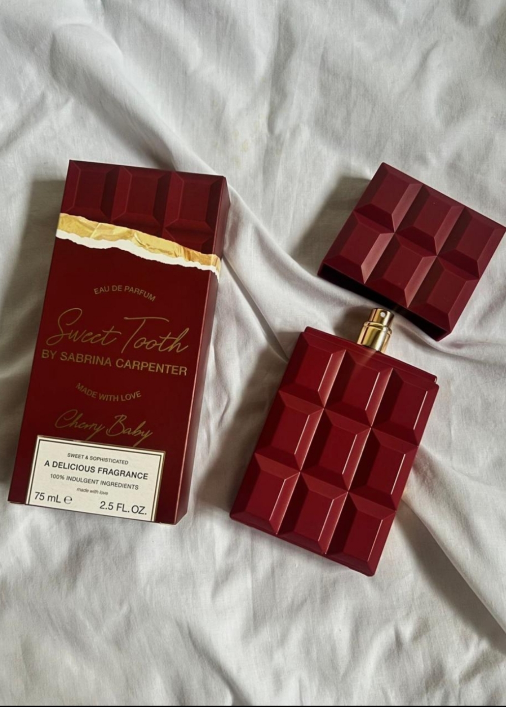 Sweet Tooth by Sabrina Carpenter Cherry baby