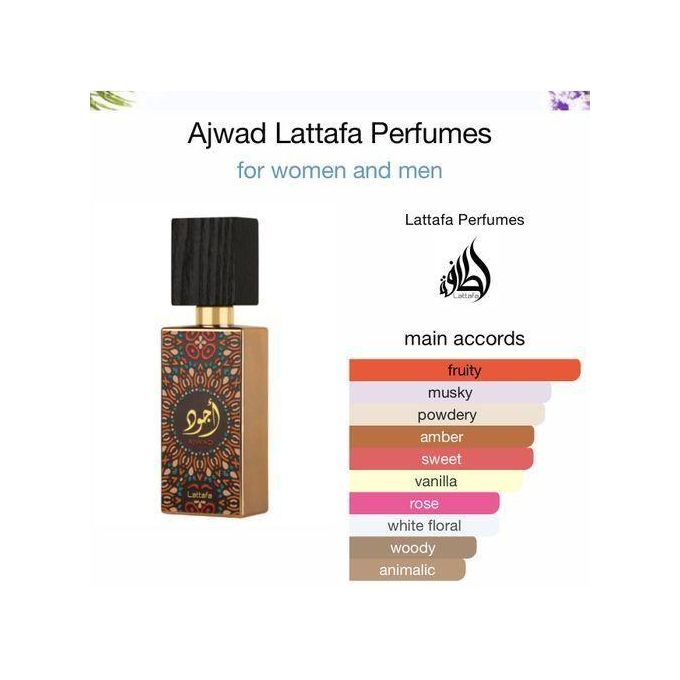 Lattafa Ajwad Eau De Parfum 100ML
