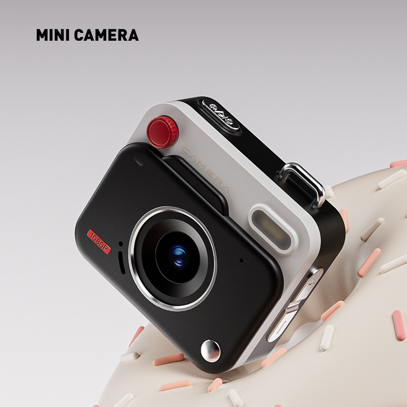 Retro Mini Digital Camera, Portable 1080P Photo Video Cam, Student Pocket Small Camera For Daily Travel