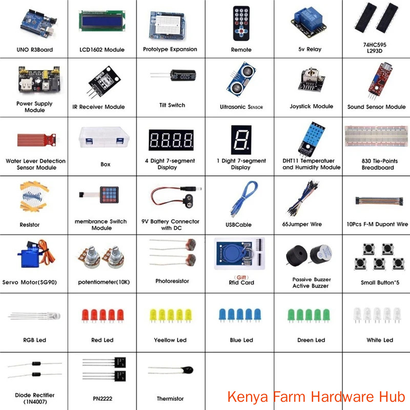 【Genuine Authorization】Arduino Uno R8 microcontroller beginner learning kit, maker education programming development board, sensor module, DIY electronic training for school robot programming