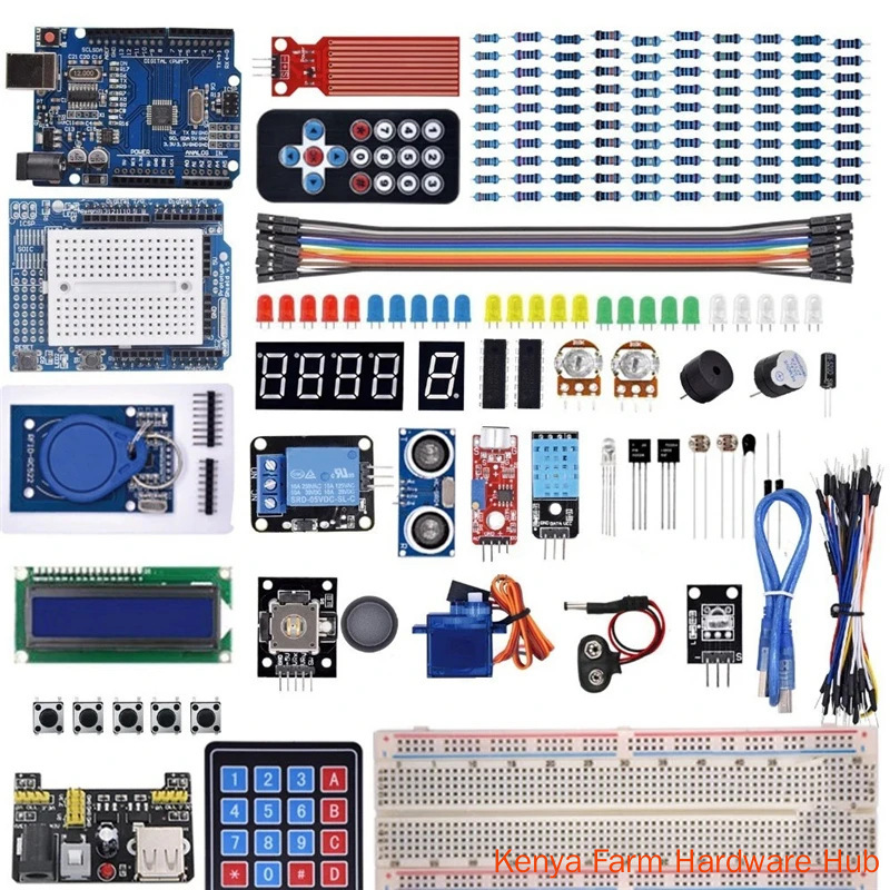 【Genuine Authorization】Arduino Uno R8 microcontroller beginner learning kit, maker education programming development board, sensor module, DIY electronic training for school robot programming