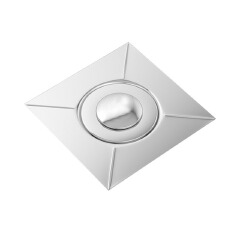 Foot-press Floor Drain Deodorizer Core, Universal Sewer Anti-odor and Insect-proof Seal Cover, One-second Installation for Toilet/Bathroom