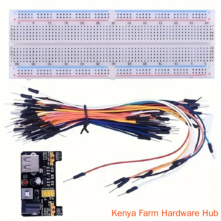 【 Lowest Price 】 830 pieces/box Arduino DIY project starter kit UNO R3 kit electronic DIY component kit, with connection point breadboard resistors, compatible with Arduino