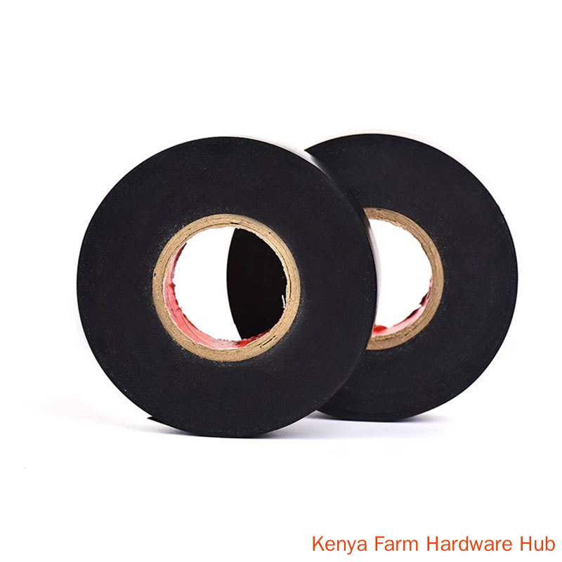 PVC Electrical Insulation Tape for Electricians, High Temperature Resistant Flame Retardant High Voltage Resistant, Strong Adhesive Anti-aging Waterproof Tape for Home Decoration Hydropower Automotive
