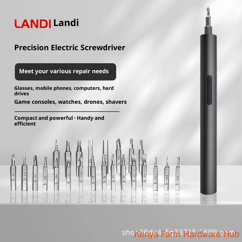 【 32 piece set 】 Wireless charging precision electric screwdriver, pen, hand and self integrated dual-mode mobile phone, computer, glasses, watch, digital repair tool set
