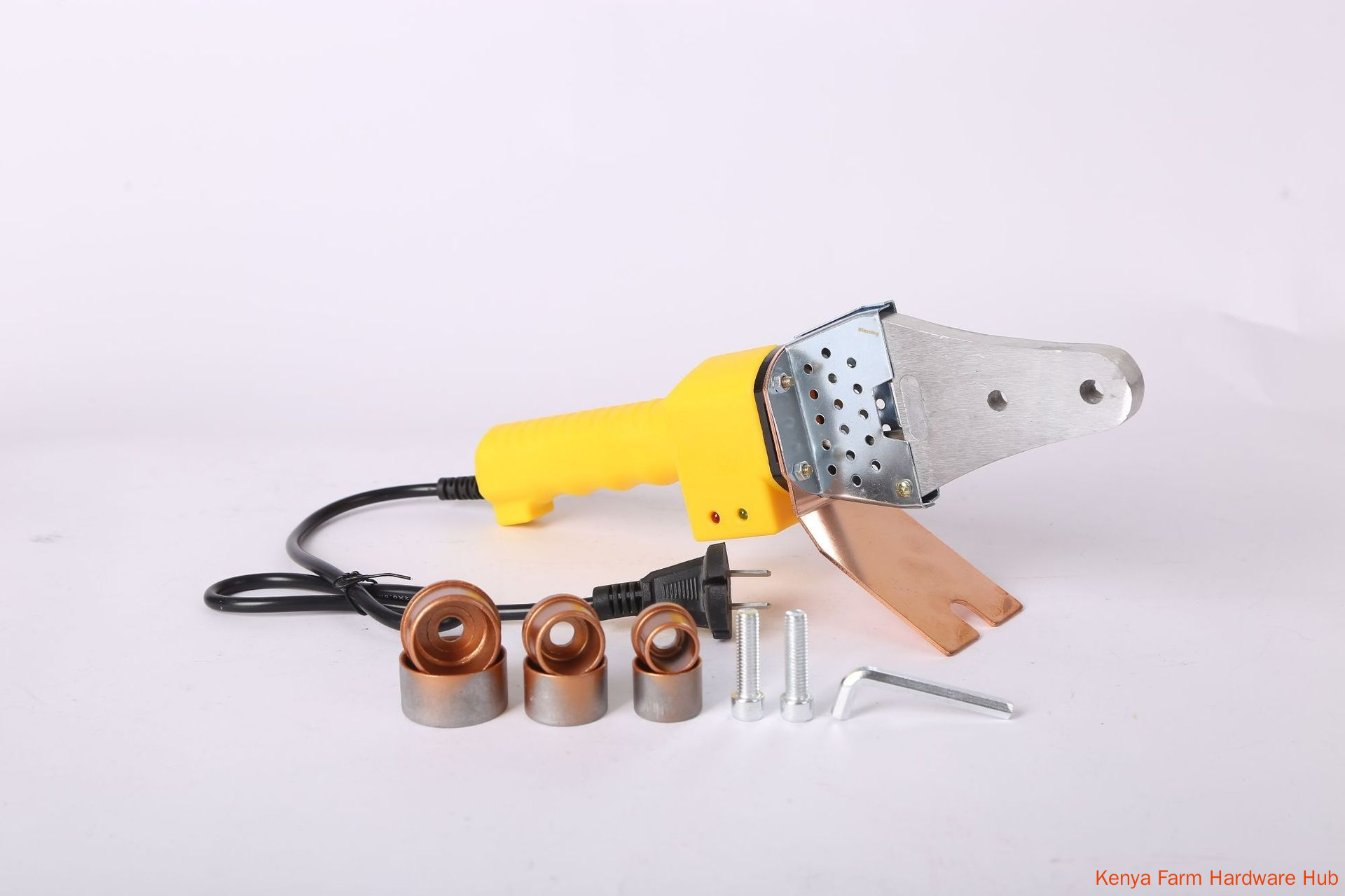 【 Gift Conversion Head 】 Intelligent Hot Melt PPR/PE/PB Water Pipe Constant Temperature Hot Melt Machine for Hydroelectric Engineering Hot Melt Welder Non stick Mold Head Heat Capacity Container