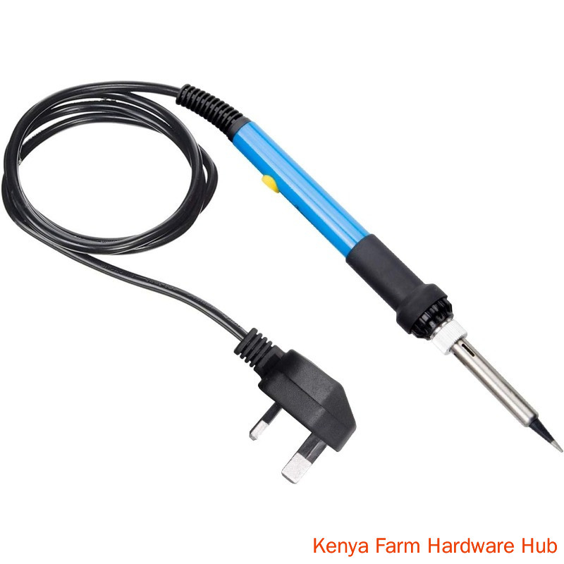 60W Adjustable Temp Soldering Iron Kit, 220V Electronics Welding Tool with Solder Wire, Stand, Desoldering Pump, Carrying Case for Home Repair