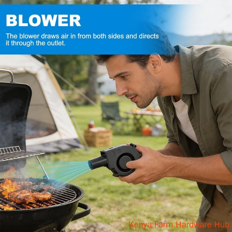 Blower Fan 12V, 97mm x33mm TurbineBlower, AC 220V Powered Centrifugal Fan Blower with Adjustable Speed Controller, Cooling Centrifugal Air BlowerFan, BBQ TurboFan for Grill, Heaters, Picnic
