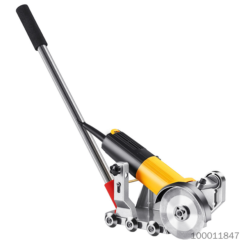 100 Type Angle Grinder to Seam Cleaning Machine Bracket, Tile Grout Cleaning Tool, Strong Cleaning No Tile Damage, Time-saving Efficient Renovation Construction Tool