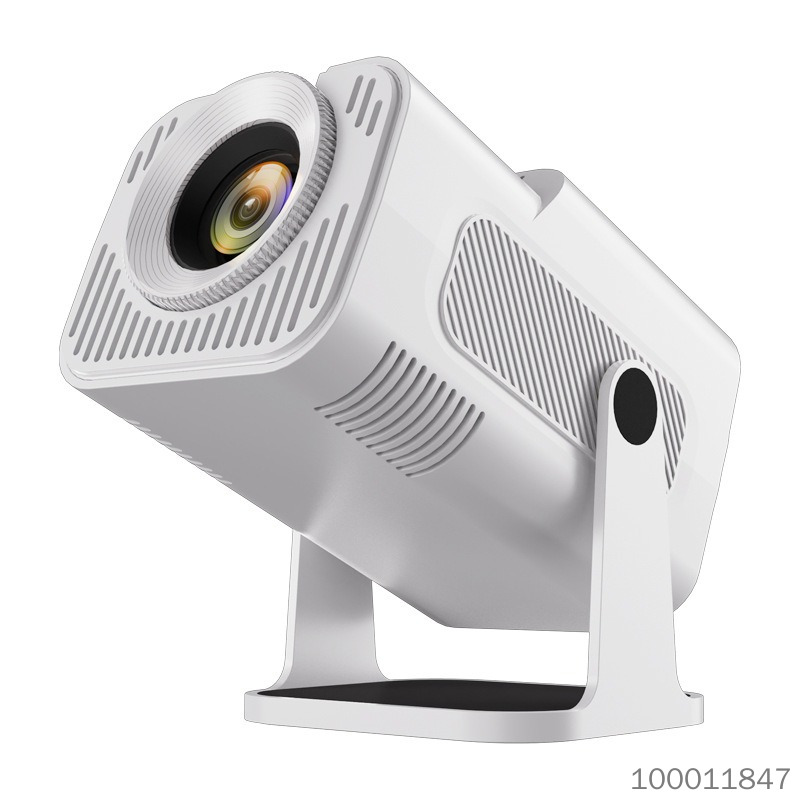 HY350 Pro intelligent streaming media projector 4K high-definition decoding 1080P native Android 12 WiFi 6 Bluetooth 5.2. Used for home theaters Teaching travel carry