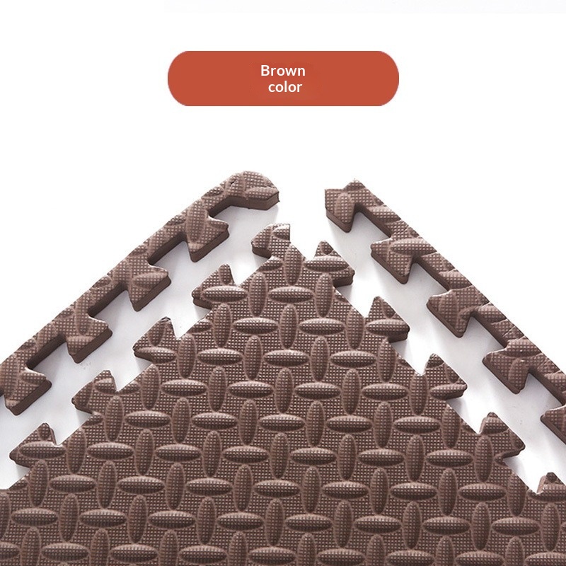 【 Pack of 10 】Self‑Adhesive Interlocking Carpet Tile, Grey‑White Checkerboard Peel‑and‑Stick Floor Mat, Cuttable Non‑Slip Floor Covering for Bedroom & Living Room