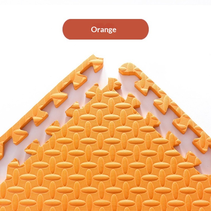 【 Pack of 10 】Self‑Adhesive Interlocking Carpet Tile, Grey‑White Checkerboard Peel‑and‑Stick Floor Mat, Cuttable Non‑Slip Floor Covering for Bedroom & Living Room