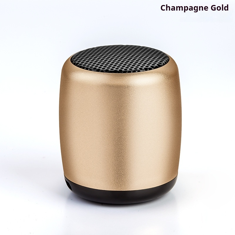 Palm mini Bluetooth speaker, wireless mini speaker, can be hung as a bag, keychain, outdoor portable, subwoofer, small steel cannon